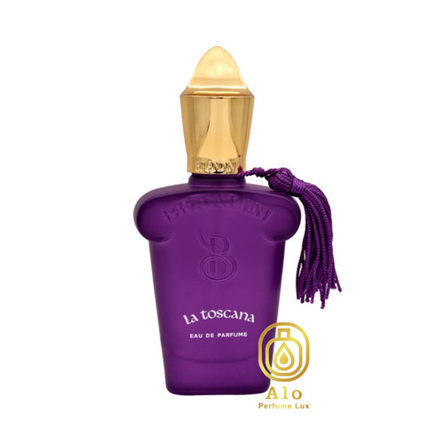 عطر جیبی زنانه برندینی La Toscana حجم ۳۳ میل با رایحه شیرین، ملایم و گلی مدیترانهای ---